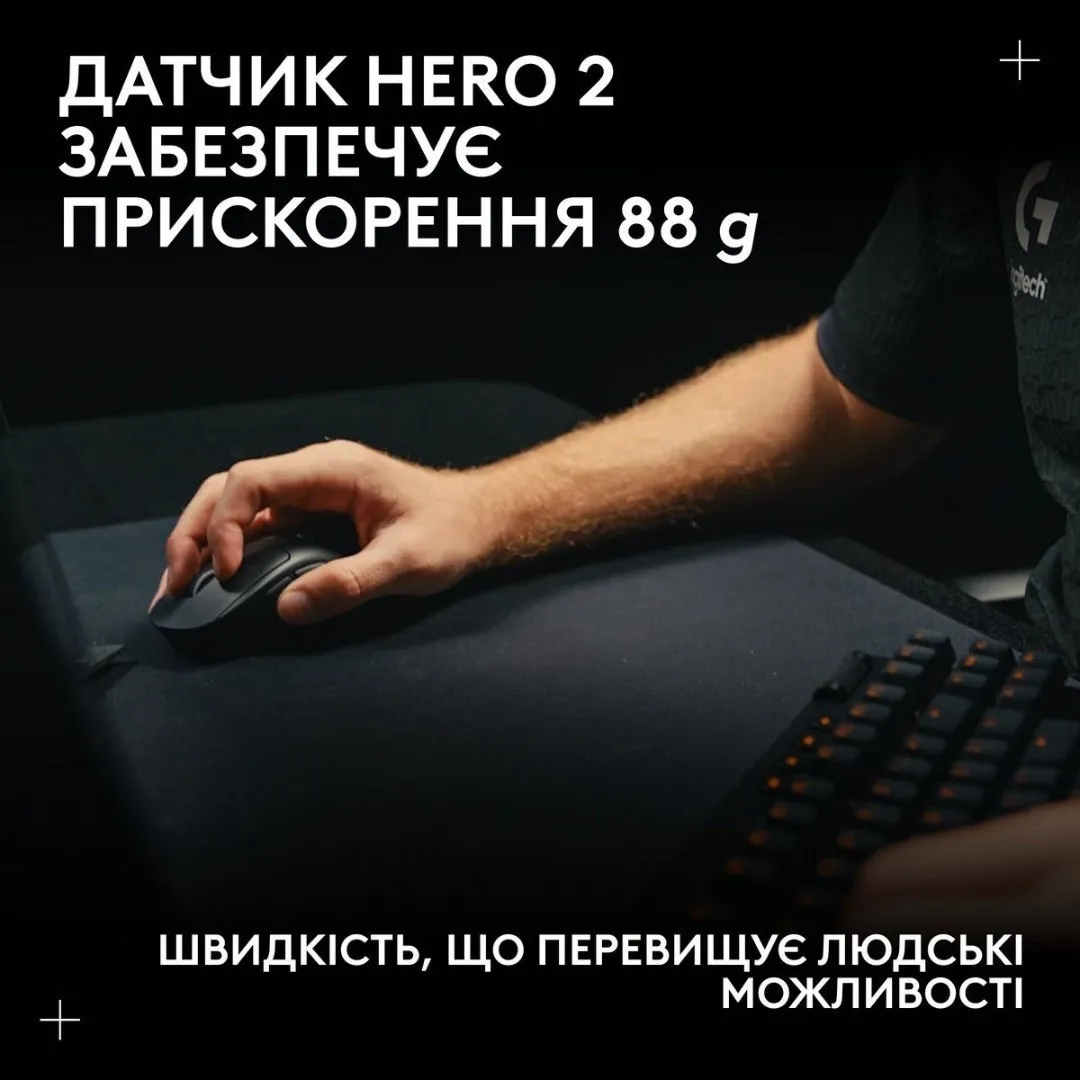 Миша Logitech G Pro X Superlight 2c Wireless (White) (UA)