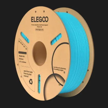 Пластик (Filament) ELEGOO PLA 1кг 1.75мм Небесно-голубий (50.203.0107)