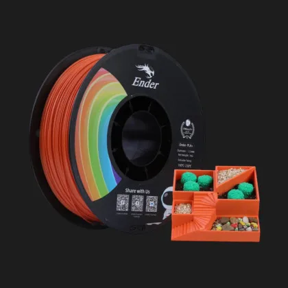 Пластик (Filament) CREALITY PLA Plus 1кг 1.75мм Помаранчевий (3301010307)
