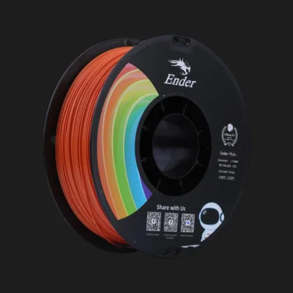 Пластик (Filament) CREALITY PLA Plus 1кг 1.75мм Помаранчевий (3301010307)