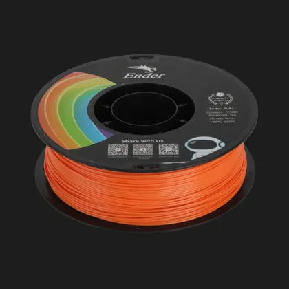 Пластик (Filament) CREALITY PLA Plus 1кг 1.75мм Помаранчевий (3301010307)