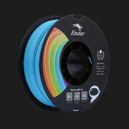 Пластик (Filament) CREALITY PLA Plus 1кг 1.75мм Синій (3301010310)