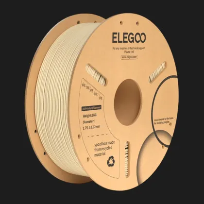 Пластик (Filament) ELEGOO PLA Plus 1кг 1.75мм Бежевий (50.203.0235)