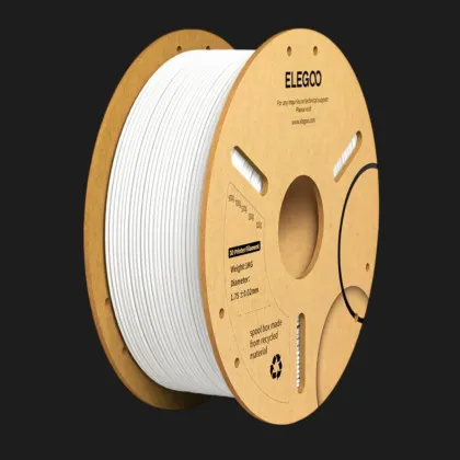 Пластик (Filament) ELEGOO PLA Plus 1кг 1.75мм Білий (50.203.0049)