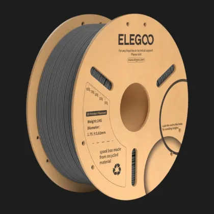 Пластик (Filament) ELEGOO PLA Plus 1кг 1.75мм Космічний сірий (50.203.0163)