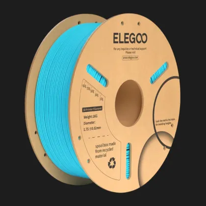 Пластик (Filament) ELEGOO PLA Plus 1кг 1.75мм Небесно-голубий (50.203.0161)