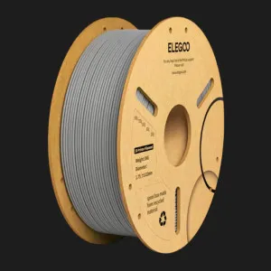 Пластик (Filament) ELEGOO PLA Plus 1кг 1.75мм Сірий (50.203.0050)