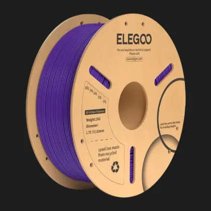 Пластик (Filament) ELEGOO PLA Plus 1кг 1.75мм Фіолетовий (50.203.0234)
