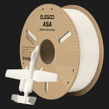 Пластик (Filament) ELEGOO ASA 1кг 1.75мм Білий (50.203.0709)