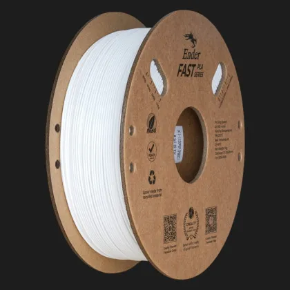 Пластик (Filament) CREALITY Ender Fast PLA 1кг 1.75мм Белый (3301010397) в Чернигове