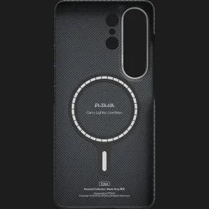Чохол Pitaka Edge Ultra-Slim Classic Twill 600D для Samsung Galaxy S26 Ultra (Black/Gray) в Хмельницькому
