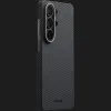 Чохол Pitaka Edge Ultra-Slim Classic Twill 600D для Samsung Galaxy S26 Ultra (Black/Gray)