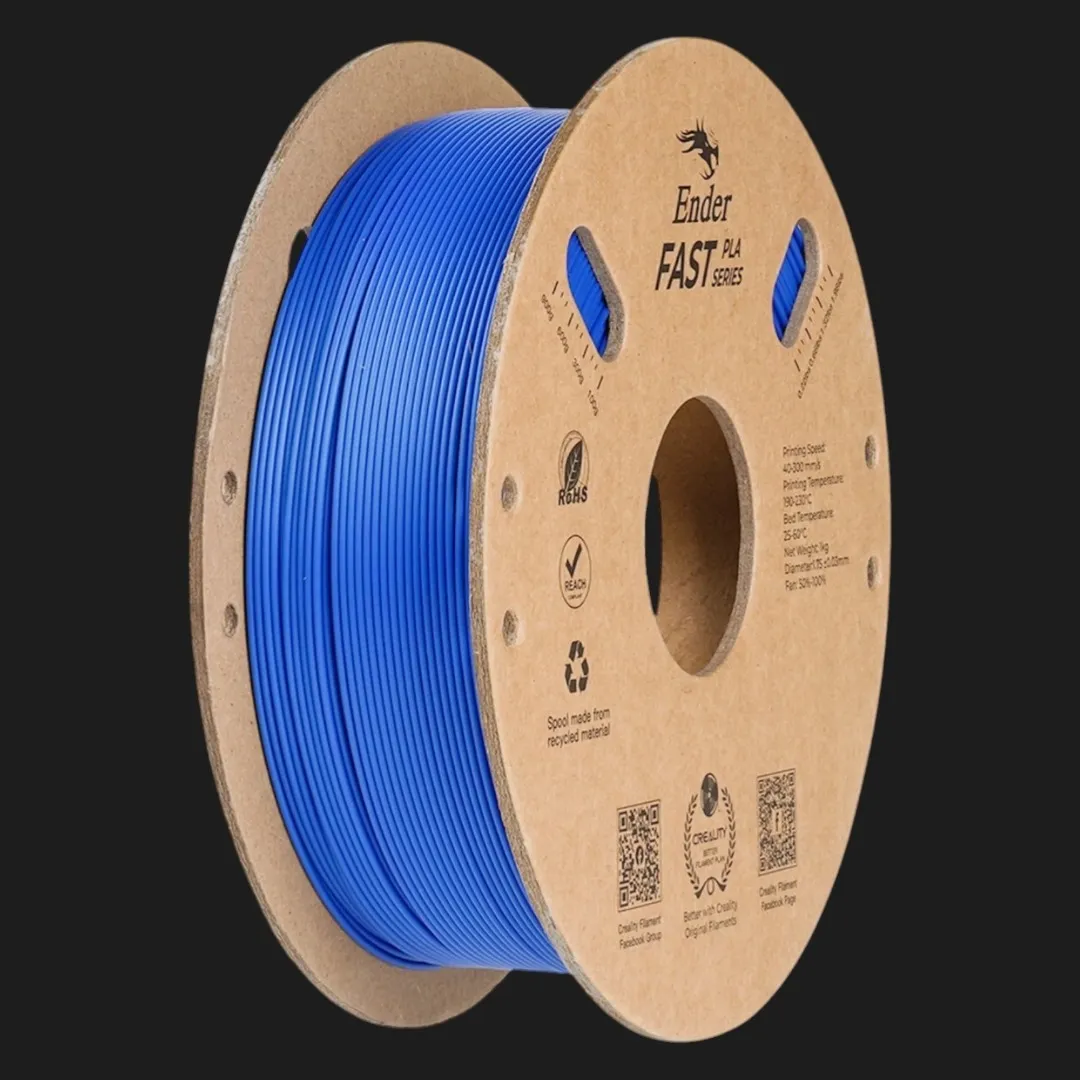 Пластик (Filament) CREALITY Ender Fast PLA 1кг 1.75мм Синій (3301010433)