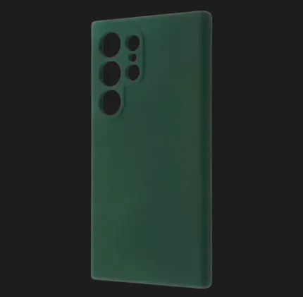 Чохол WAVE Full Silicone Cover для Samsung Galaxy S26 Ultra (Midnight Green)