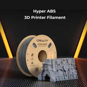 Пластик (Filament) CREALITY Hyper ABS 1кг 1.75мм Чорний (3301020042)
