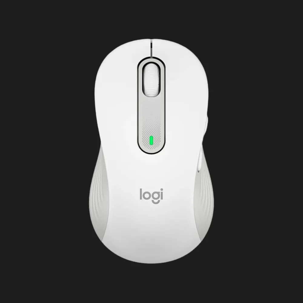 Миша бездротова Logitech Signature M650 L Left (White) (UA)