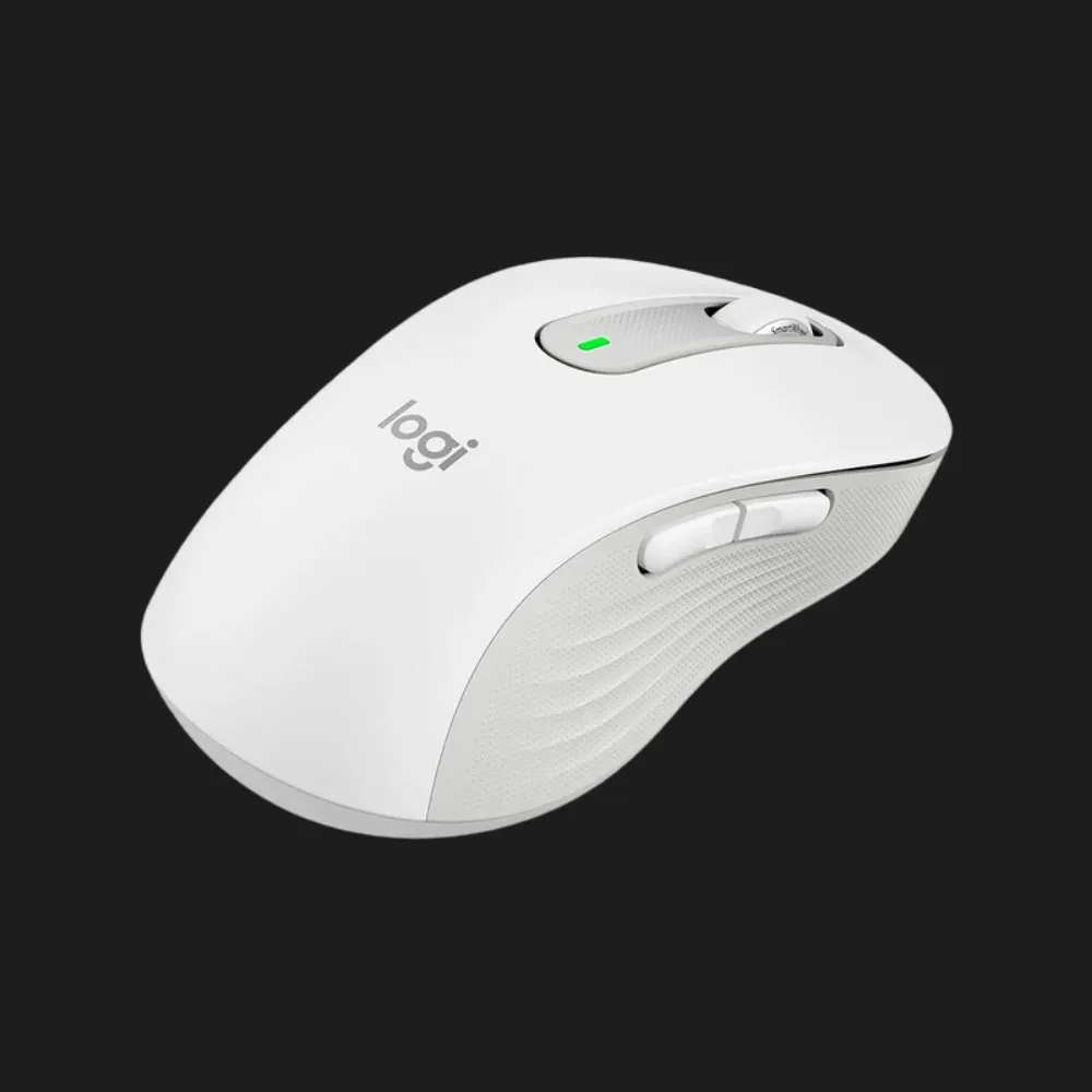 Мышь беспроводная Logitech Signature M650 L Left (White) (UA)