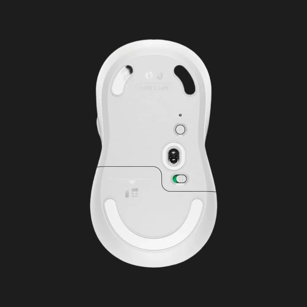 Мышь беспроводная Logitech Signature M650 L Left (White) (UA)