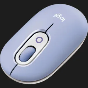 Миша бездротова Logitech Pop Mouse with Emoji (Lilac) (UA) в Бродах