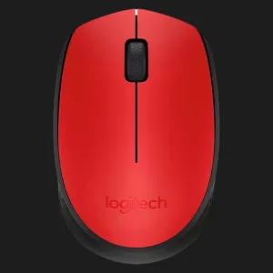 Миша бездротова Logitech M171 (Red/Black) (UA) в Олександрії