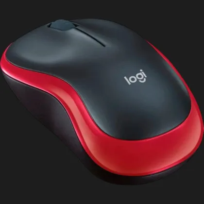 Мышь беспроводная Logitech M185 (Red) (UA)