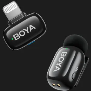 Мікрофонна радіосистема BOYA mini-16 Lightning (Black) в Бродах