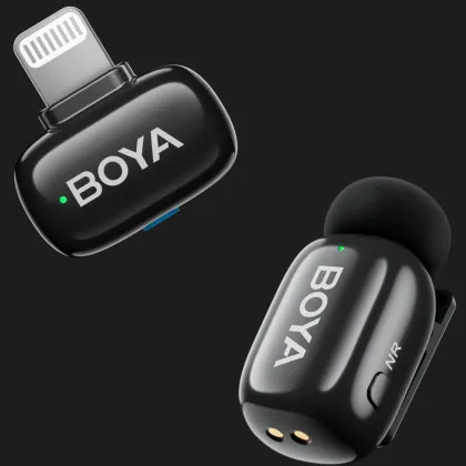 Микрофонная радиосистема BOYA mini-16 Lightning (Black) в Чернигове