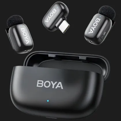 Микрофонная радиосистема BOYA mini-14 Type-C (Black)