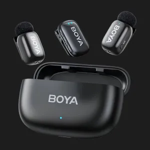 Мікрофонна радіосистема BOYA mini-18 TRS for camera (Black) в Бродах