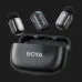Микрофонная радиосистема BOYA mini-18 TRS for camera (Black)