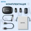 Микрофонная радиосистема BOYA mini-18 TRS for camera (Black)