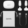 Микрофонная радиосистема BOYA mini-13 Type-C/Lightning (White)