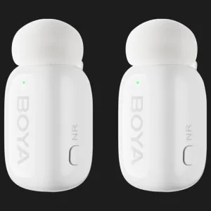 Мікрофонна радіосистема BOYA mini-13 Type-C/Lightning (White) в Бродах
