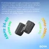 Микрофонная радиосистема BOYA MIC 2-02 Type-C/TRS (Black)