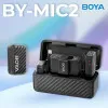 Микрофонная радиосистема BOYA MIC 2-02 Type-C/TRS (Black)