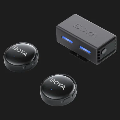 Мікрофонна радіосистема BOYA LINK 3-02 Type-C/TRS (Black) в Чернігові
