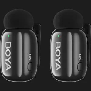 Мікрофонна радіосистема BOYA mini-12 Type-C/Lightning (Black) в Бродах