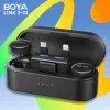 Микрофонная радиосистема BOYA LINK 3-01 Type-C/TRS/Lightning (Black)