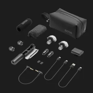 Микрофонная радиосистема BOYA Magic-02 Type-C/Lightning (Black) в Херсоне