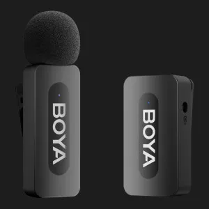Мікрофонна радіосистема BOYA BY-V35 TRS for camera (Black) в Бродах