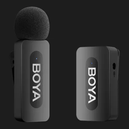 Мікрофонна радіосистема BOYA BY-V35 TRS for camera (Black) в Чернігові