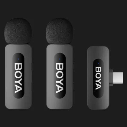 Мікрофонна радіосистема BOYA BY-V30 Type-C (Black) в Чернігові