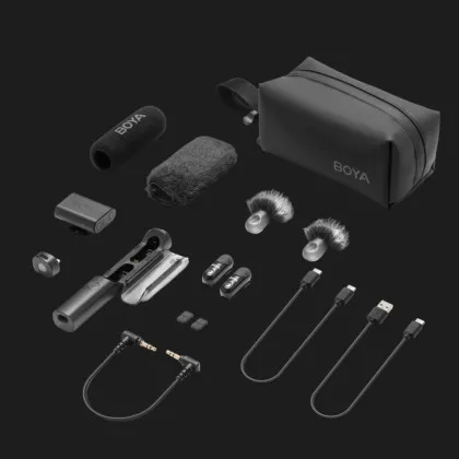 Мікрофонна радіосистема BOYA Magic-03 Type-C/TRS (Black) в Чернігові
