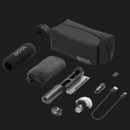 Мікрофонна радіосистема BOYA Magic-07 Type-C (Black) в Чернігові