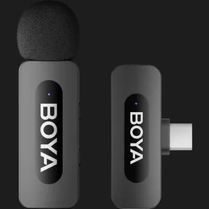 Мікрофонна радіосистема BOYA BY-V10 Type-C (Black) в Бродах