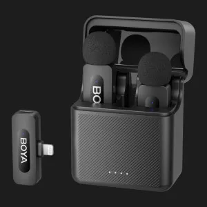 Мікрофонна радіосистема BOYA BY-V3 Lightning (Black) в Бродах