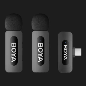 Мікрофонна радіосистема BOYA BY-V3 Lightning (Black) в Бродах