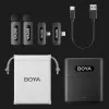 Микрофонная радиосистема BOYA BY-V3 combo Type-C/Lightning (Black)