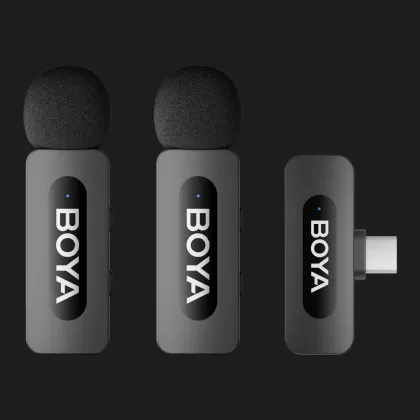 Микрофонная радиосистема BOYA BY-V20 Type-C (Black)