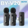 Микрофонная радиосистема BOYA BY-V20 Type-C (Black)